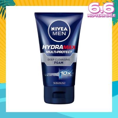 NIVEA Men Deep Clean Facial Foam 100g