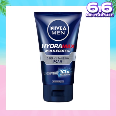 NIVEA Men Deep Clean Facial Foam 100g