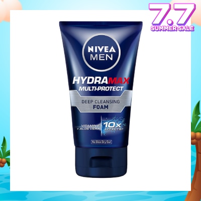 NIVEA Men Deep Clean Facial Foam 100g