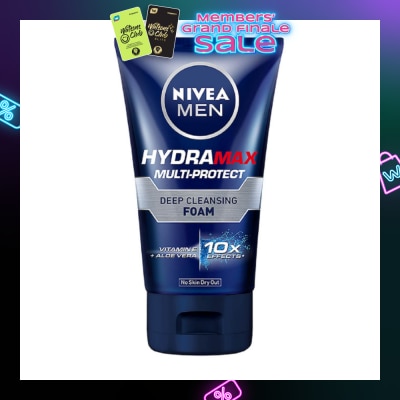 NIVEA Men Deep Clean Facial Foam 100g