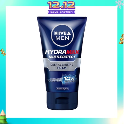 NIVEA Men Deep Clean Facial Foam 100g