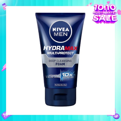 NIVEA Men Deep Clean Facial Foam 100g