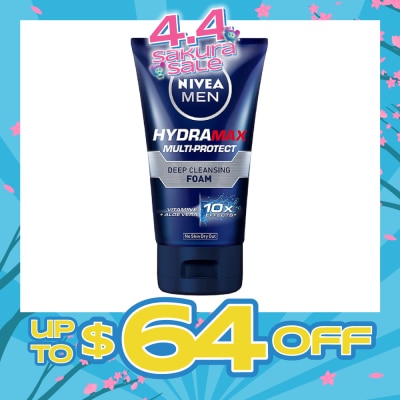 NIVEA - Men Deep Clean Facial Foam 100g
