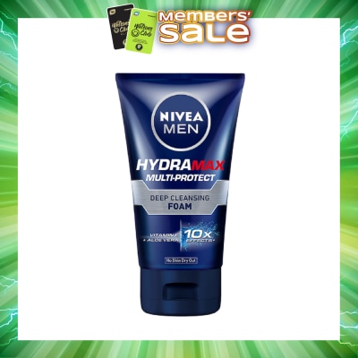 NIVEA - MEN Hydra Max Multi-Protect Deep Cleansing Foam 100g