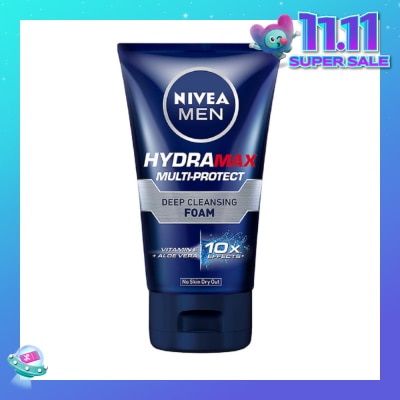 NIVEA Men Deep Clean Facial Foam 100g