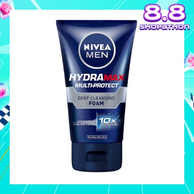 NIVEA Men Deep Clean Facial Foam 100g