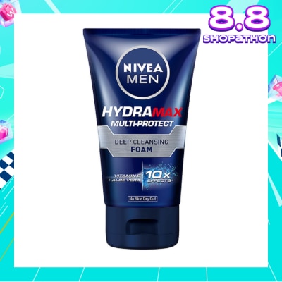 NIVEA Men Deep Clean Facial Foam 100g