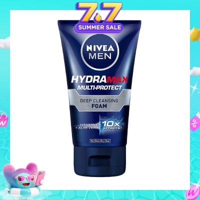 NIVEA - MEN Hydra Max Multi-Protect Deep Cleansing Foam 100g