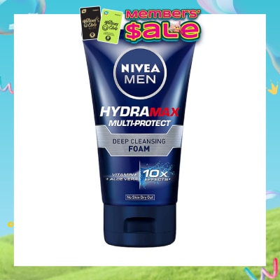 NIVEA - Men Deep Clean Facial Foam 100g