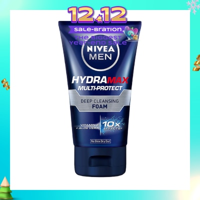 NIVEA Men Deep Clean Facial Foam 100g