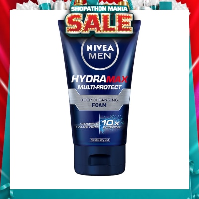 NIVEA - MEN Hydra Max Multi-Protect Deep Cleansing Foam 100g