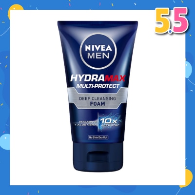 NIVEA Men Deep Clean Facial Foam 100g