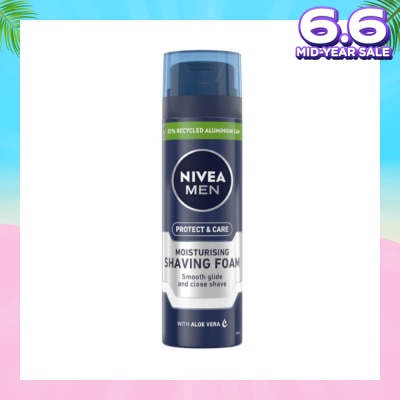 NIVEA Men Moisturising Shaving Foam 200ml