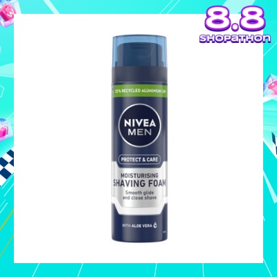 NIVEA Men Moisturising Shaving Foam 200ml