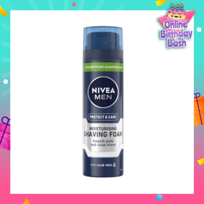 NIVEA Men Moisturising Shaving Foam 200ml