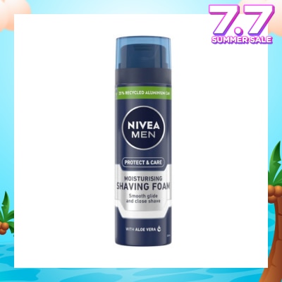 NIVEA Men Moisturising Shaving Foam 200ml