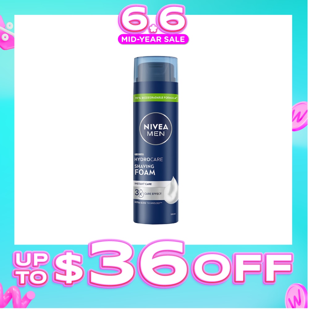 Men Moisturising Shaving Foam 200ml