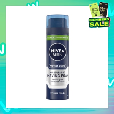 NIVEA Men Moisturising Shaving Foam 200ml