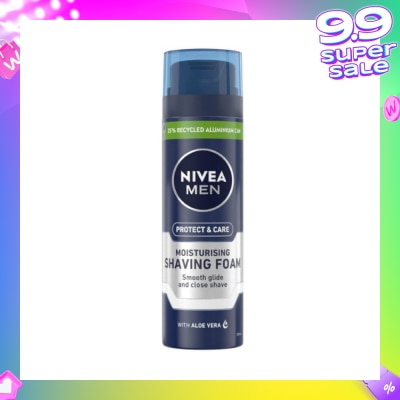 NIVEA Men Moisturising Shaving Foam 200ml
