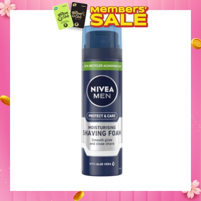 NIVEA Men Moisturising Shaving Foam 200ml