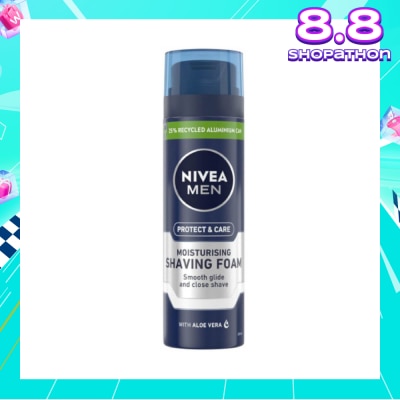NIVEA Men Moisturising Shaving Foam 200ml