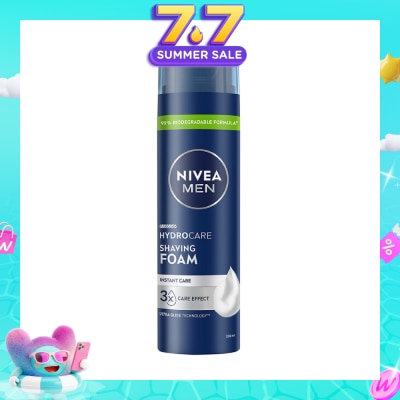 NIVEA - Men Moisturising Shaving Foam 200ml