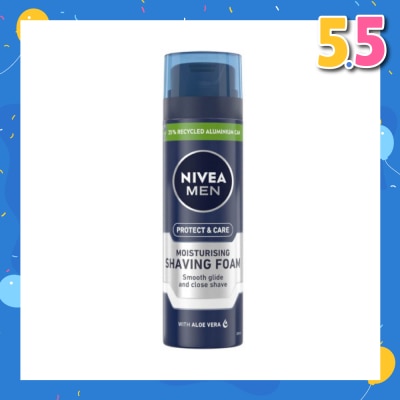 NIVEA Men Moisturising Shaving Foam 200ml