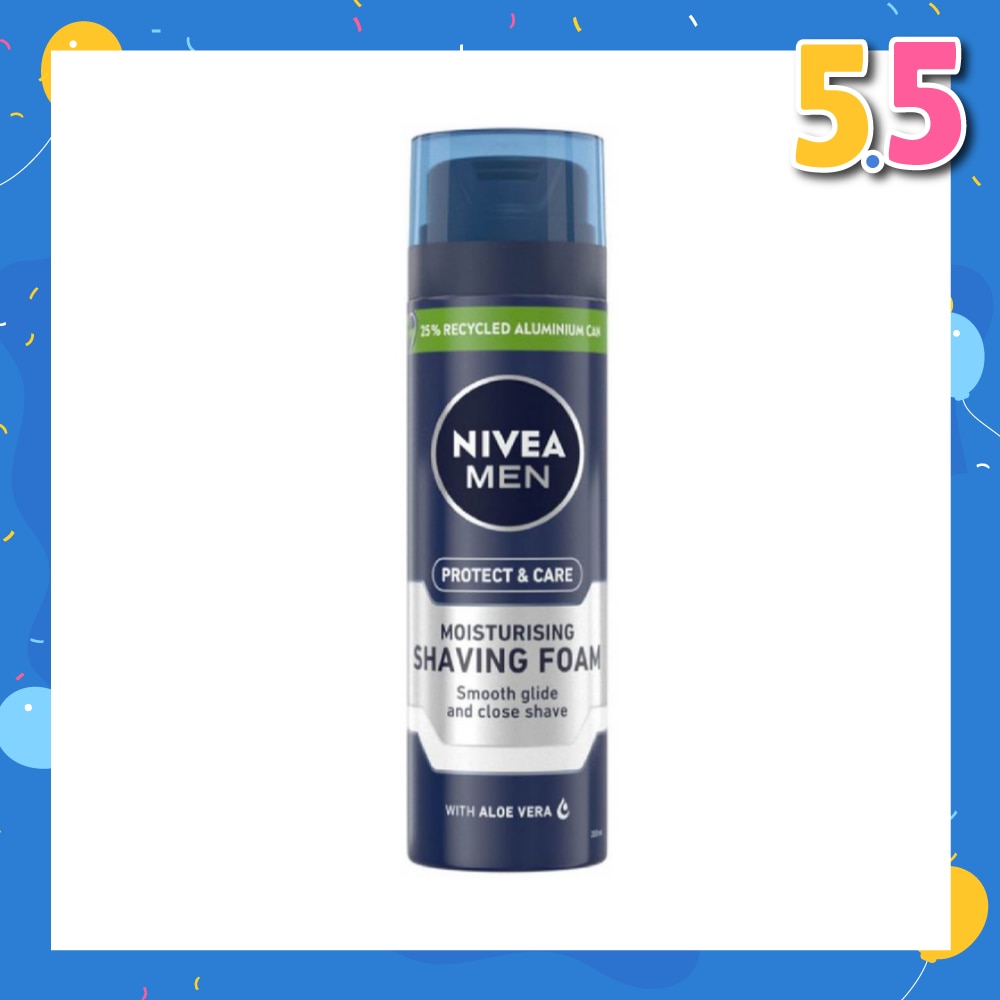 Men Moisturising Shaving Foam 200ml