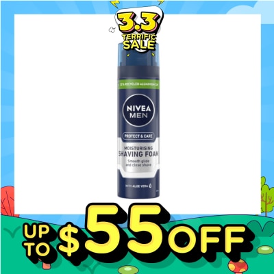NIVEA Men Moisturising Shaving Foam 200ml