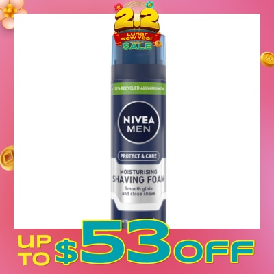 NIVEA Men Moisturising Shaving Foam 200ml