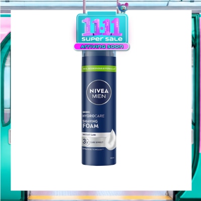 NIVEA Men Moisturising Shaving Foam 200ml image