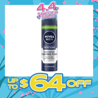 NIVEA - Men Moisturising Shaving Foam 200ml