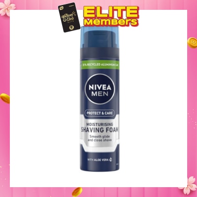 NIVEA Men Moisturising Shaving Foam 200ml