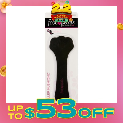 FOOT PETALS Killer Kushionz 3/4 Insoles (Keeps Feet From Sliding Forward And Helps Prevent Calluses From Forming) Black, 1 Pair