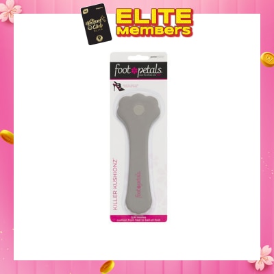 FOOT PETALS Killer Kushionz 3/4 Insoles (Keeps Feet From Sliding Forward And Helps Prevent Calluses From Forming) Silver Rose, 1 Pair