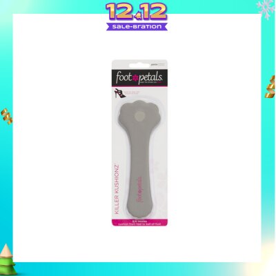 FOOT PETALS Killer Kushionz 3/4 Insoles (Keeps Feet From Sliding Forward And Helps Prevent Calluses From Forming) Silver Rose, 1 Pair
