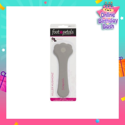 FOOT PETALS Killer Kushionz 3/4 Insoles (Keeps Feet From Sliding Forward And Helps Prevent Calluses From Forming) Silver Rose, 1 Pair