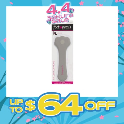 FOOT PETALS - Killer Kushionz 3/4 Insoles (Keeps Feet From Sliding Forward And Helps Prevent Calluses From Forming) Silver Rose, 1 Pair