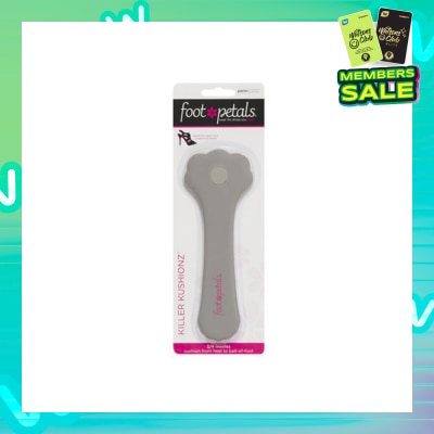 FOOT PETALS Killer Kushionz 3/4 Insoles (Keeps Feet From Sliding Forward And Helps Prevent Calluses From Forming) Silver Rose, 1 Pair