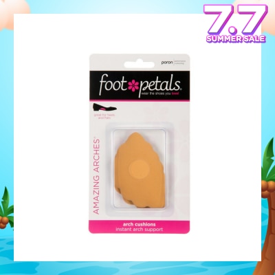 FOOT PETALS Amazing Arches Buttercup / Arch Cushions (Help Distribute Weight Evenly And Reduce Foot Fatigue) 1 Pair