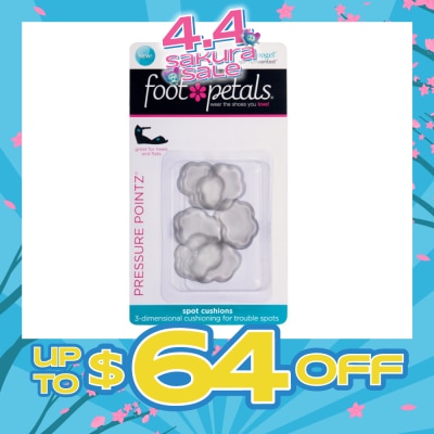 FOOT PETALS - Technogel Pressure Pointz / Spot Cushions (Reduce Rubbing And Friction, Preventing Calluses And Blisters) 6s