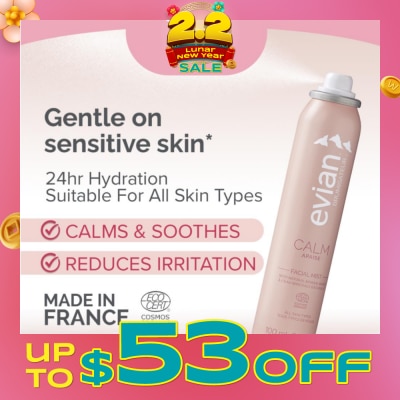 EVIAN Facial Mist Calm Organic Certified 100ml