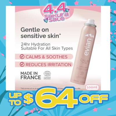 EVIAN - Facial Mist Calm Organic Certified 100ml