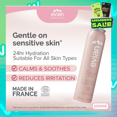 EVIAN Facial Mist Calm Organic Certified 100ml