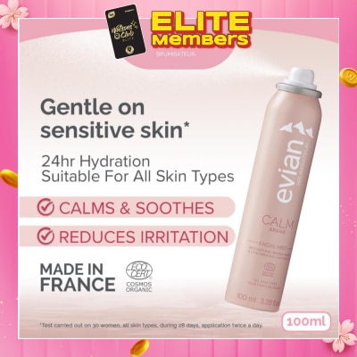 EVIAN Facial Mist Calm Organic Certified 100ml