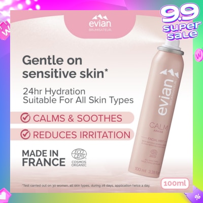 EVIAN Facial Mist Calm Organic Certified 100ml