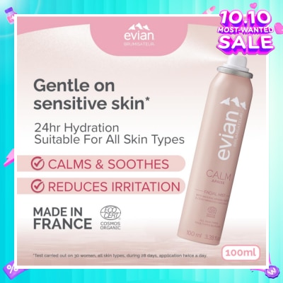 EVIAN Facial Mist Calm Organic Certified 100ml