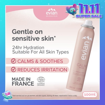 EVIAN Facial Mist Calm Organic Certified 100ml