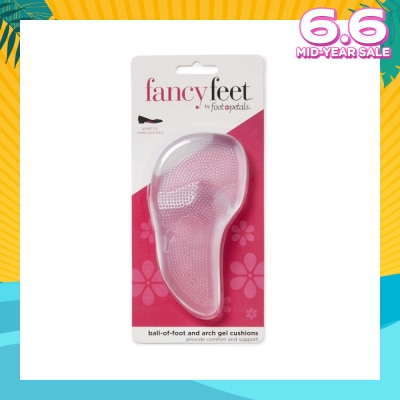 FOOT PETALS Ball Of Foot And Arch Gel Cushions (Keep Your Feet From Sliding Forward, Reduce Foot Fatigue And Provide Arch Support) 1 Pair