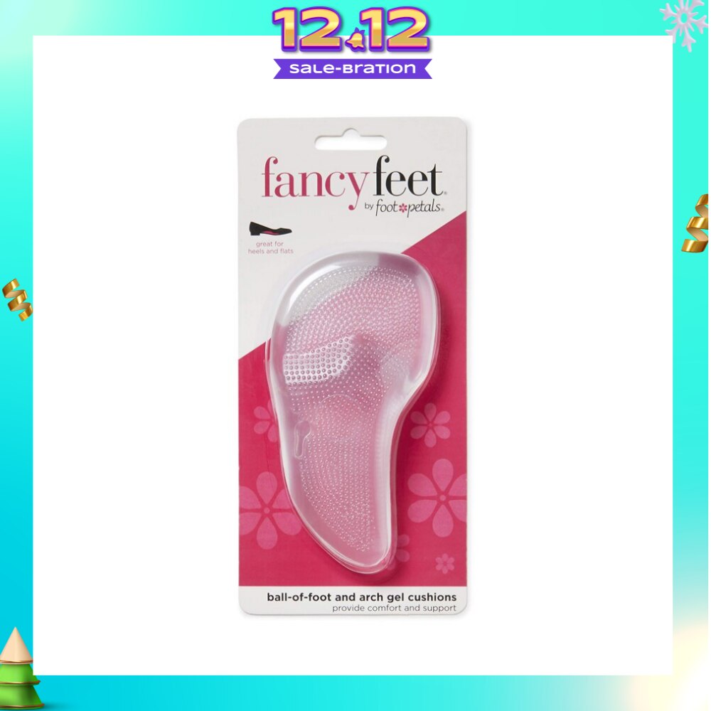 Ball Of Foot And Arch Gel Cushions (Keep Your Feet From Sliding Forward, Reduce Foot Fatigue And Provide Arch Support) 1 Pair
